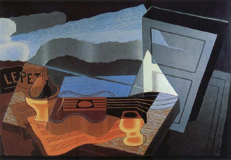 Juan Gris Bay-s landscape oil painting image